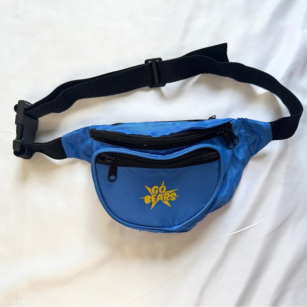 UC Berkeley Cal "Go Bears" Fanny Pack / Everywhere Belt Bag - Blue/Yellow - 1L